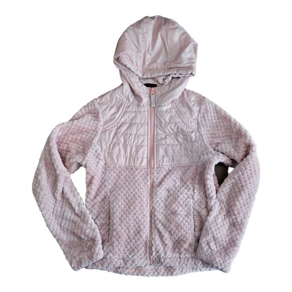 swiss alps Other - Girls Swiss Alps Light Pink Quilted Fleece Zip Up Jacket Size L 12